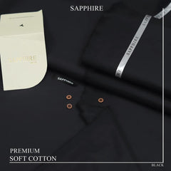 Sapphire Men’s Unstitched Cotton Plain Suit