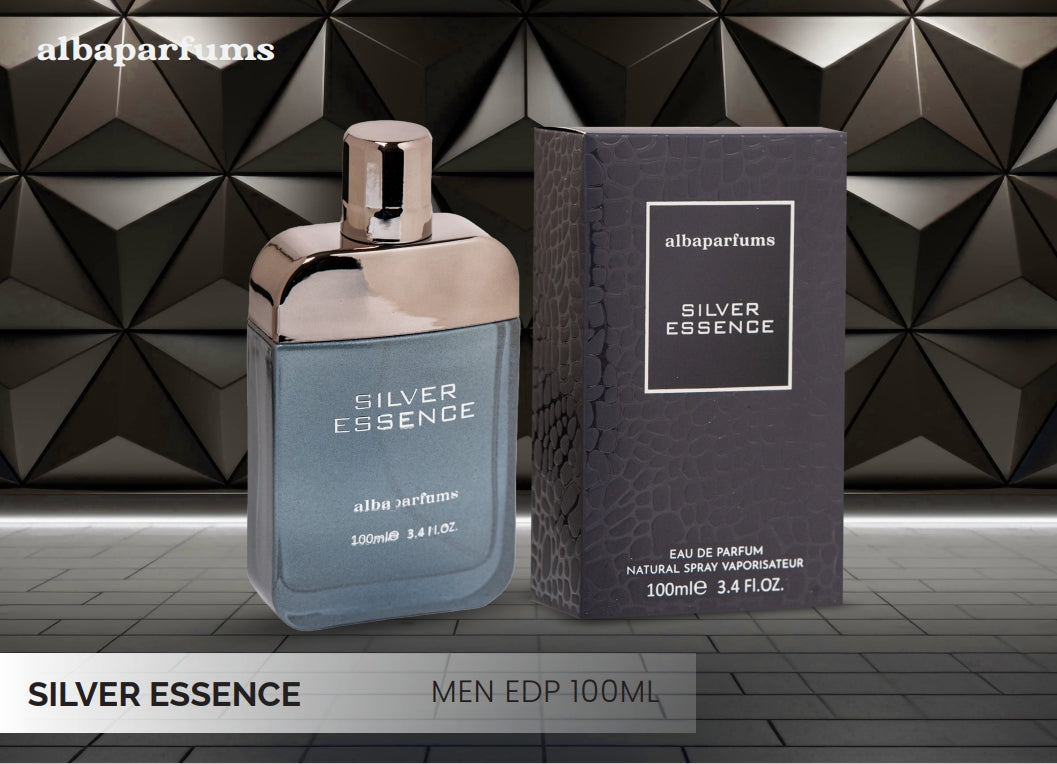 Men's Alba Silver Essence Pour Homme Eau De Parfume 100ml